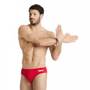 Kąpielówki Arena Team Swim Briefs Solid
