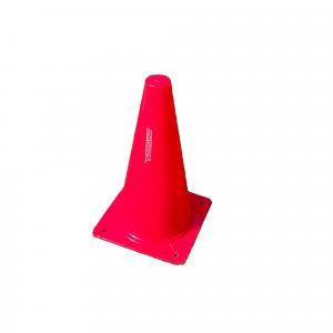 Zestaw 4 elastycznych stożków granicznych - 30 cm - różowy