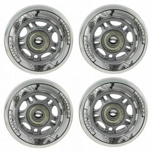 4x kółka do rolek 72 mm + Łożyska Nils Abec-7