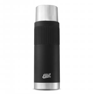 Termos Esbit Sculptor Vacuum Flask with Sleeve 1L - black