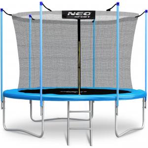 Trampolina ogrodowa Neo-Sport NS-08W181 z siatką wewnętrzną 8ft/252cm