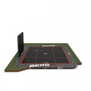 Trampolina + Aerowall BERG Ultim Pro Bouncer Flatground 500x500