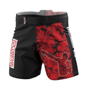 Spodenki Sportowe Męskie na trening i siłownię EXTREME HOBBY RED WARRIOR