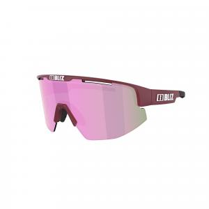 Okulary przeciwsłoneczne rowerowe Bliz Matrix SmallFace Burgundy M11