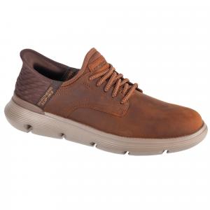 Buty do chodzenia męskie Skechers Garza Gervin Dark Brown