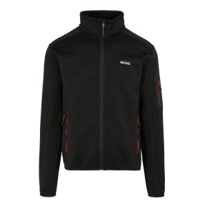 Bluza Polarowa Męska Melanżowy Pełen Suwak Newhill