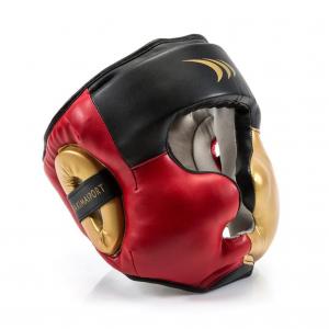 Kask bokserski Yakimasport z osłoną kości policzkowych S