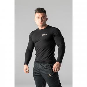 Longsleeve na trening slim fit męski Deadlift METALLIC BOX