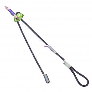Lonża regulowana Beal Expresso Pink z karabinkiem (2 punkty wpięcia) 35/40-100cm