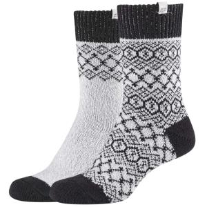 Skarpetki sportowe damskie Casual Cozy Jacquard 2PPK Socks