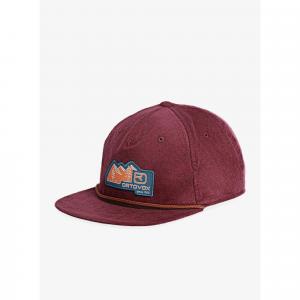 Czapka z daszkiem Ortovox Vintage Badge Cap - winetasting