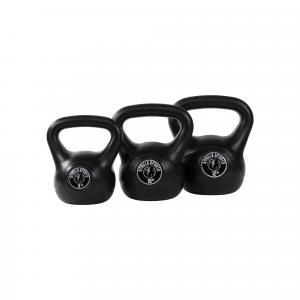 Zestaw Kettlebelli do treningu Gorilla Sports 8kg, 10kg, 12kg