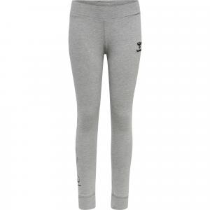 Dziecięce legginsy bawełniane Hummel Move Grid