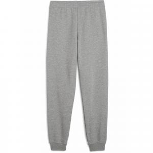 Młodzieżowe spodnie dresowe ESS z logo No. 1 PUMA Medium Gray Heather