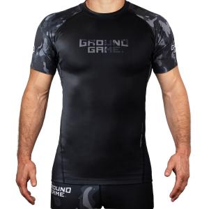 Rashguard do MMA/BJJ męski Ground Game Moro 4.0 z krótkim rękawem