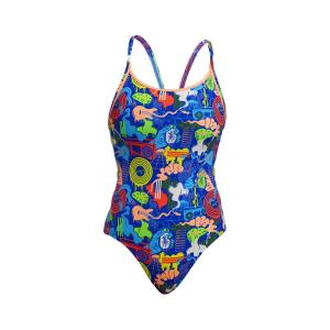 Strój kąpielowy damski Funkita Blues Baby Diamond Back