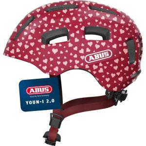 Kask Rowerowy Youn-I 2.0 Wiśniowe Serce M 52-57 Cm