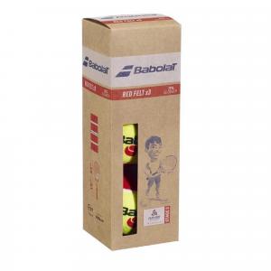 Piłki tenisowe dla dzieci Babolat Stage 3 Red Felt 3 szt