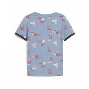 Dziecięca koszulka Little Runners PUMA Cool Blue