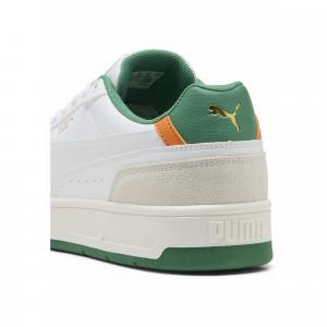 Sneakersy unisex Court Classico Sport PUMA Warm White Archive Green