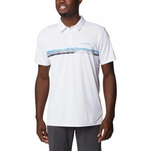 T-shirt męski Columbia Hike z nowatorskim kołnierzykiem