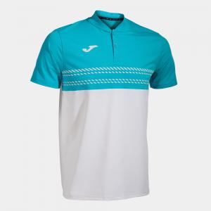 Koszulka męska Joma Smash Short Sleeve Polo white/blue M