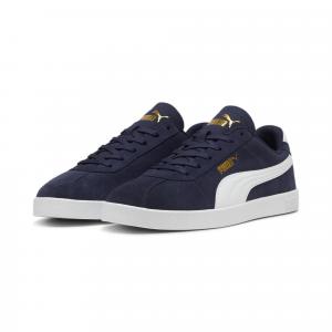 Sneakersy zamszowe unisex PUMA Club II PUMA Navy White Gold Blue