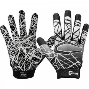 Rugby - Rękawice - NFL - Futbol amerykański - S150 (Black)