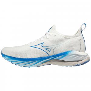Buty do biegania męskie Mizuno Wave Neo Wind White / Peace Blue