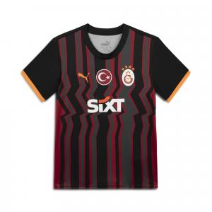 Młodzieżowa koszulka Galatasaray SK 24/25 PUMA Black Intense Orange