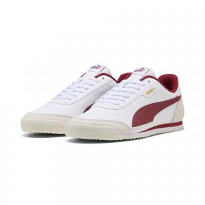 Sneakersy unisex PUMA Turino II OG PUMA White Dark Crimson Warm Gold Red