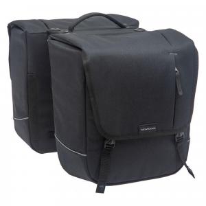 NEW LOOXS Podwójna sakwa Nova Double Racktime 1.0 , czarny