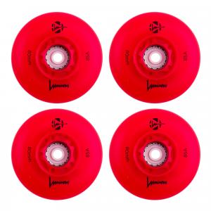 4 kółka do rolek fitness Luminous LED 80mm/85a świecące