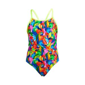 Strój kąpielowy dziewczęcy Funkita Bright Birds Diamond Back