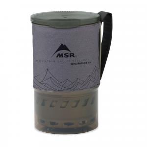 Aluminiowy garnek MSR Windburner Accessory Pot 1.0 l - gray