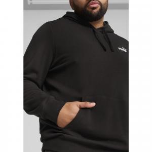 Męska bluza z kapturem Essentials z małym logo No. 1 PUMA Black