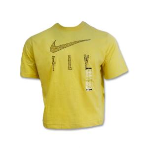 Koszulka damska Nike Dri-FIT Swoosh Fly Boxy T-shirt Wmns Lemon Wash