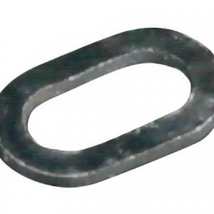 Pierścień Łącznikowy Mikado Owalny 4.5Mm - Czarny Mat