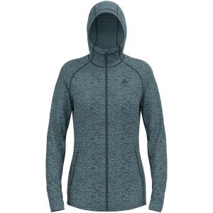 Bluza z kapturem damska Odlo Tencia Mid Layer Hoody Full Zip