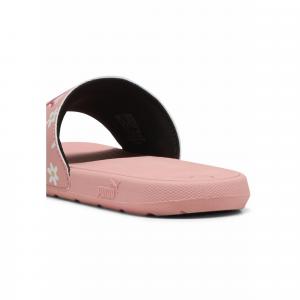 Młodzieżowe klapki Cool Cat 2.0 Daisies PUMA Pink Fruit White Almost Apricot