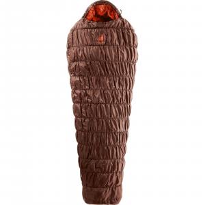 Śpiwór syntetyczny Deuter Exosphere -6 (185 cm) - umbra/paprika Prawy