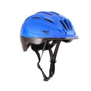 MTV62J NIEBIESKI KASK DZIECIĘCY NILS EXTREME M (52-56cm)