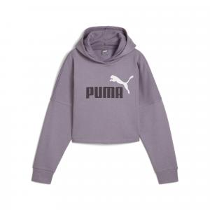 Młodzieżowa bluza o skróconym kroju z kapturem i logo Essentials PUMA