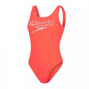 Strój kąpielowy jednoczęściowy damski Speedo Logo Deep U-Back