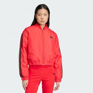 Kurtka Essentials 3-Stripes Insulated Crop Bomber