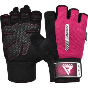 Fitness Handschoenen W1 - Met open vingertoppen Roze - Różowy – M