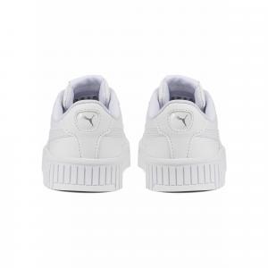 Dziecięce sneakersy Carina 2.0 PUMA White Silver Gray