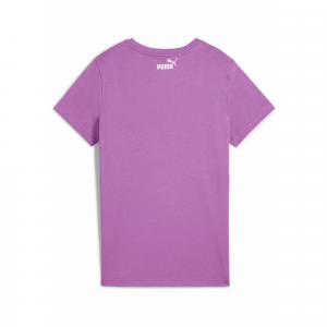Damska koszulka PUMA SPORT z grafiką PUMA Wild Berry Purple