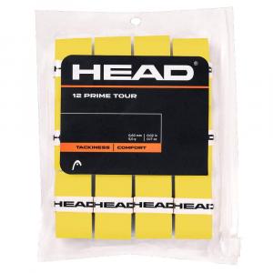 Owijki tenisowe wierzchnie Head Prime Tour x12 żółte