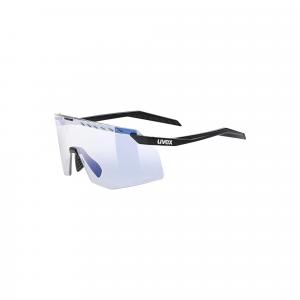 Okulary rowerowe Uvex Pace Stage V - black matt/mirror blue